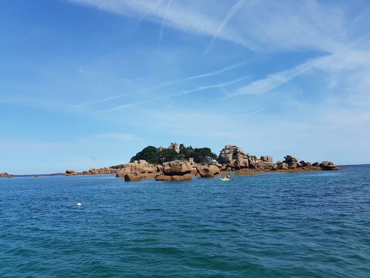 Apartmán Cote De Granit Rose Perros-Guirec Exteriér fotografie